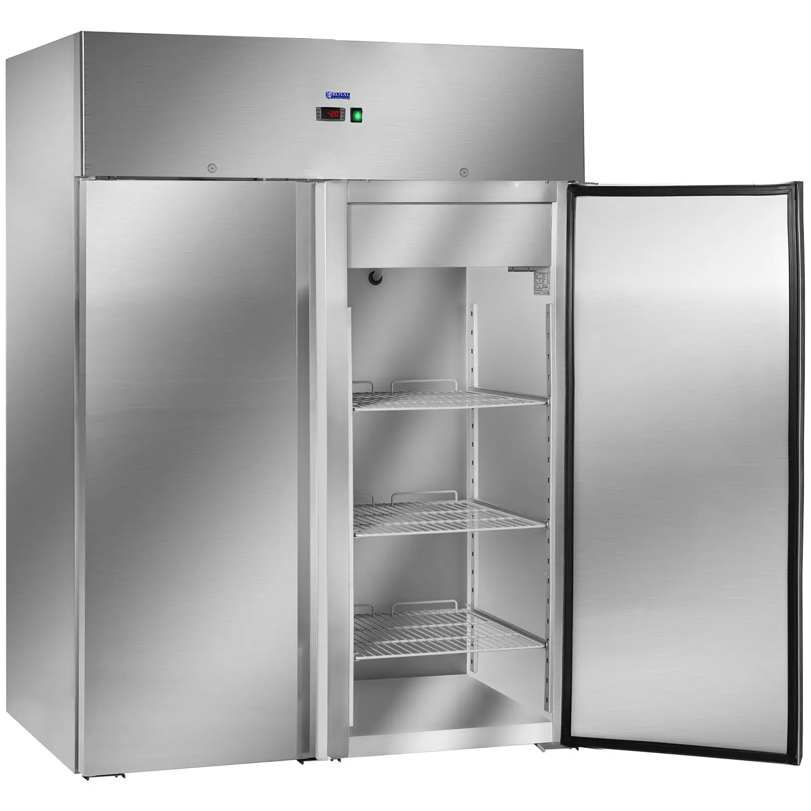 Kaksiovinen jääkaappi - 1 168 l