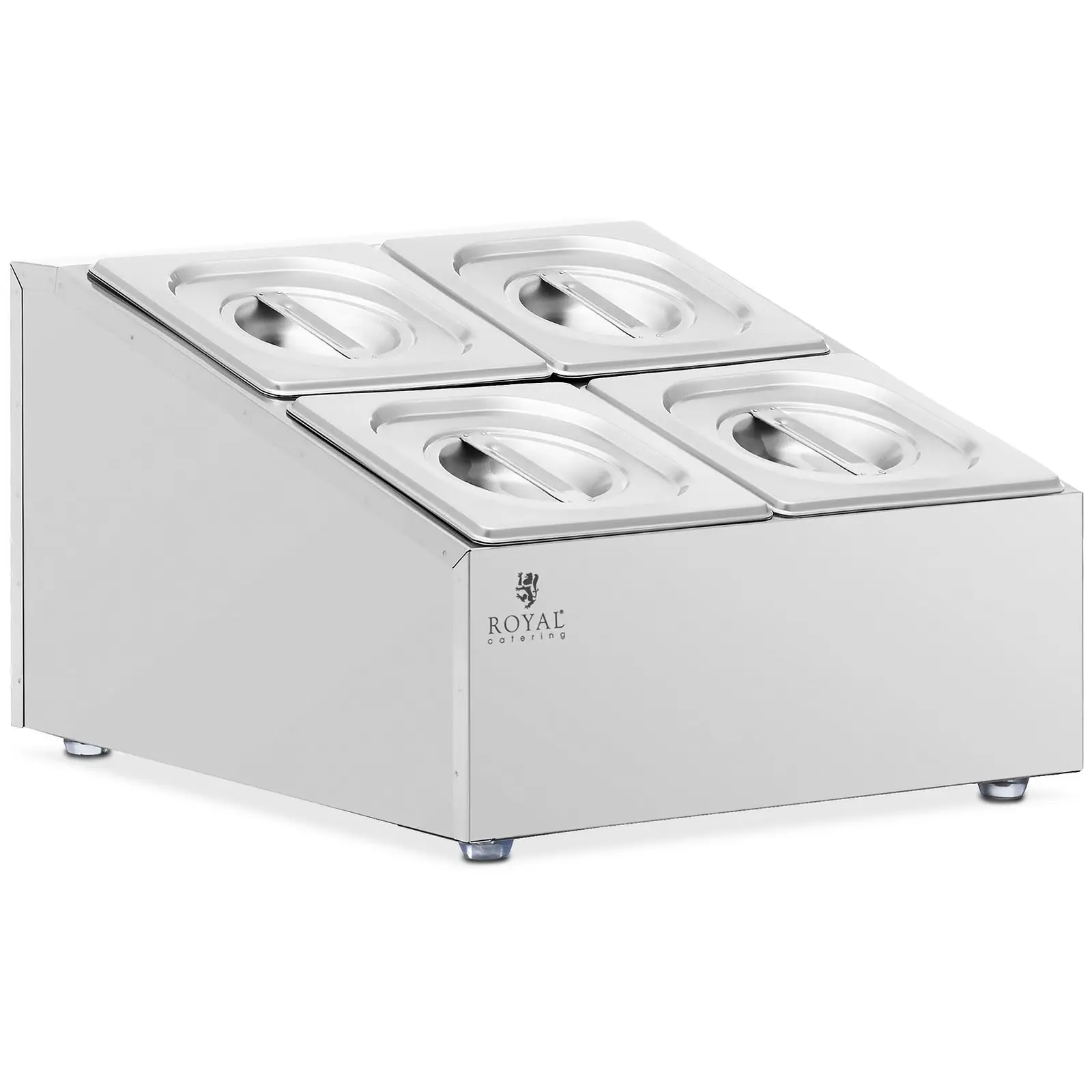 GN-teline - 2 x 2 GN 1/6 - 7,6 l - Royal Catering