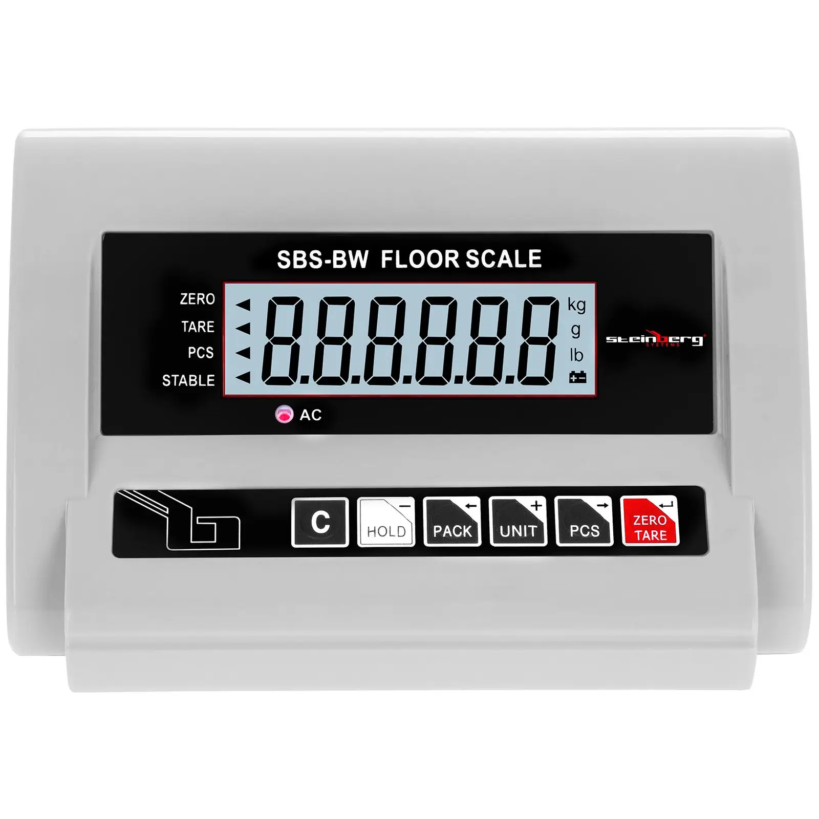 Lattiavaaka - 1000 kg / 0,5 kg - LCD