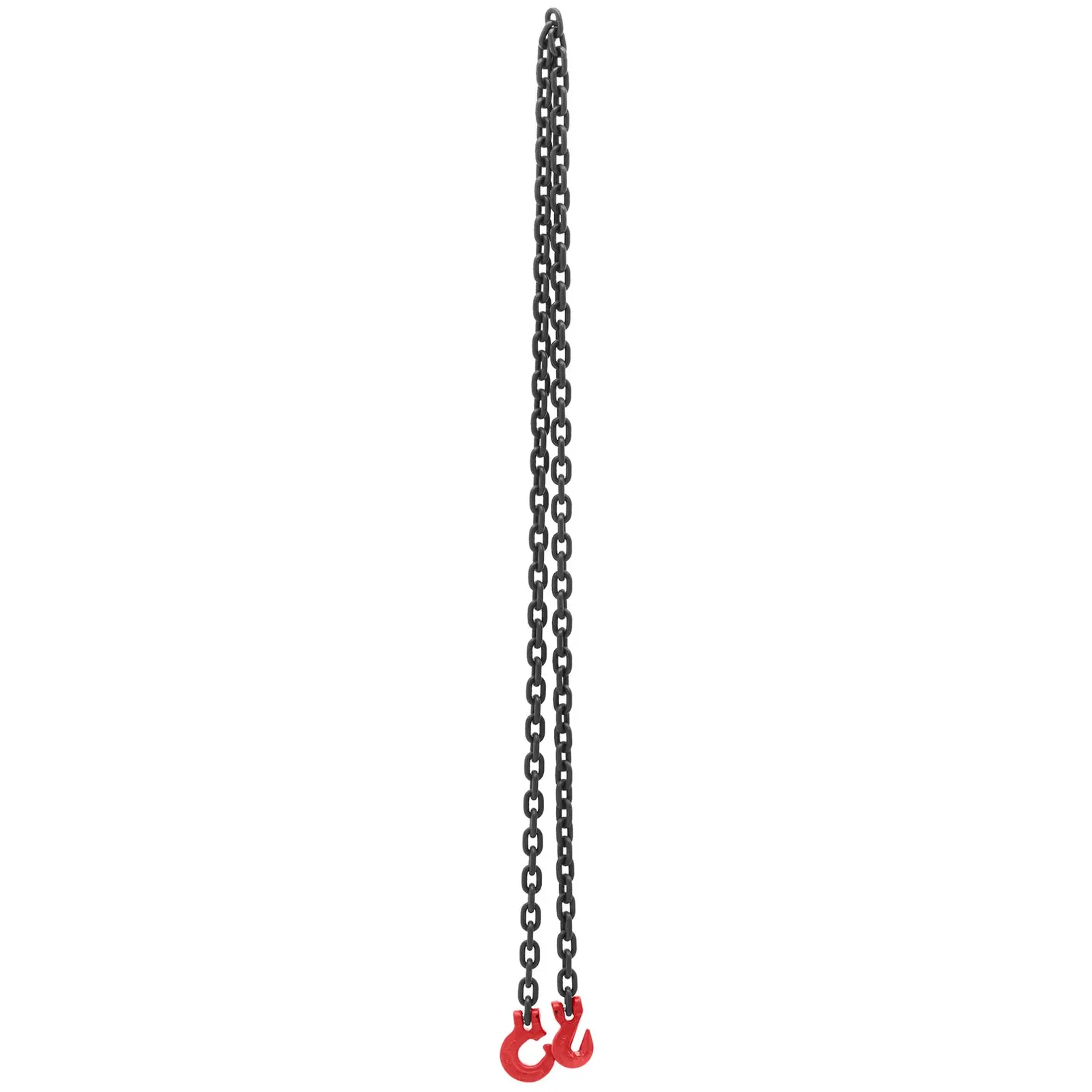 Sidontaketju - 8000 kg - 2,5 m - musta/punainen